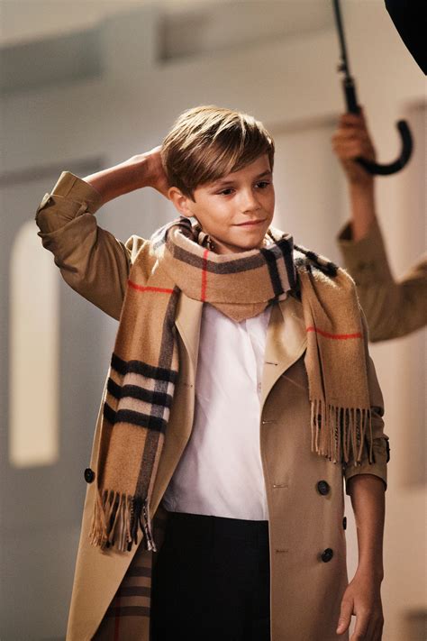 burberry campaign romeo|Romeo Beckham stars in Burberry's first Christmas .